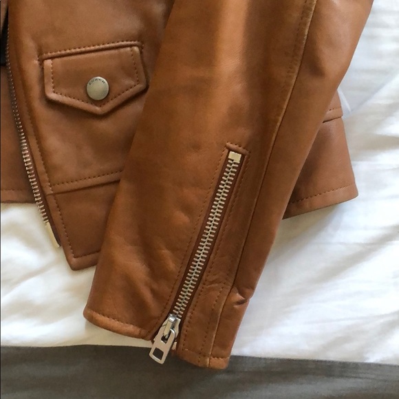 Coach leather jacket, size 4 - Picture 6 of 6